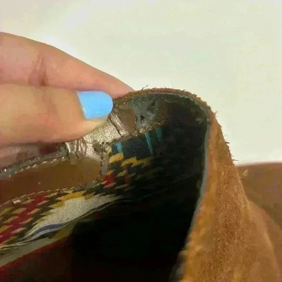 BC Footwear Women's Eager Beaver Bootie Brown Metallic Back Size 7 - Picture 7 of 10